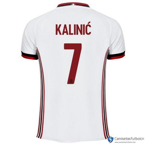 Camiseta Milan Segunda equipo Kalinic 2017-18